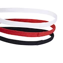 Čelenky adidas Hairband 3pack bielo-červeno-čierne
