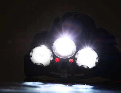 Čelovka Cattara  LED 400lm (1x XM-L+2x XP-E)