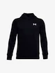 Chlapčenská mikina Under Armour  RIVAL COTTON HOODIE black S