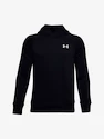 Chlapčenská mikina Under Armour  RIVAL COTTON HOODIE black S