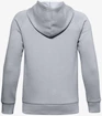 Chlapčenská mikina Under Armour  RIVAL COTTON HOODIE grey