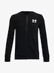 Chlapčenská mikina Under Armour  Rival Terry FZ Hoodie-BLK