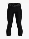 Chlapčenské legíny Under Armour  HG Armour 3/4 Leggings-BLK