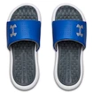 Chlapčenské Šľapky Under Armour B Playmaker Fix SL biele