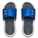 Chlapčenské Šľapky Under Armour B Playmaker Fix SL biele
