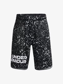 Chlapčenské šortky Under Armour Stunt 3.0 Plus Shorts-BLK