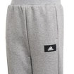 Chlapčenské tepláky adidas  Future Icons 3-Stripes Tapered-Leg Pants Medium Grey Heather