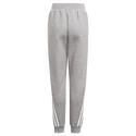 Chlapčenské tepláky adidas  Future Icons 3-Stripes Tapered-Leg Pants Medium Grey Heather