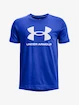 Chlapčenské tričko Under Armour  SPORTSTYLE LOGO SS-BLU M