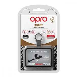 Chránič zubov Opro  BRONZE Black Senior
