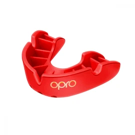 Chránič zubov Opro BRONZE Red Senior