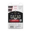 Chránič zubov Opro  GOLD BRACES Black/Gold Senior