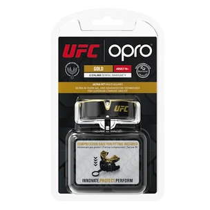 Chránič zubov Opro  GOLD UFC Black/Gold Senior