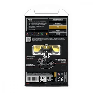 Chránič zubov Opro  GOLD UFC Black/Gold Senior