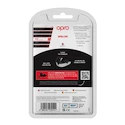 Chránič zubov Opro  SILVER White/Black Senior