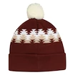 Čiapka CCM Outdoor All Outside Pom Knit Madder Brown