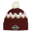 Čiapka CCM Outdoor All Outside Pom Knit Madder Brown