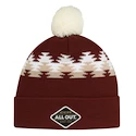 Čiapka CCM Outdoor All Outside Pom Knit Madder Brown