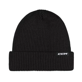 Čiapka CCM Team Cuffed Beanie Black