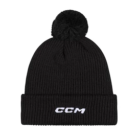 Čiapka CCM Team Pom Knit Black