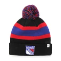Čiapka na zimu 47 Brand Breakaway Cuff Knit NHL New York Rangers