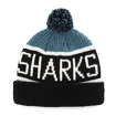 Čiapka na zimu 47 Brand Calgary Cuff Knit NHL San Jose Sharks