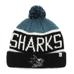 Čiapka na zimu 47 Brand Calgary Cuff Knit NHL San Jose Sharks