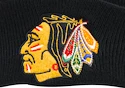Čiapka na zimu Mitchell & Ness Logo Cuff Knit NHL Chicago Blackhawks