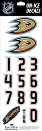 Čísla na prilbu Sportstape ALL IN ONE HELMET DECALS - ANAHEIM MIGHTY DUCKS