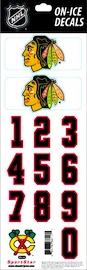 Čísla na prilbu Sportstape ALL IN ONE HELMET DECALS - CHICAGO BLACKHAWKS