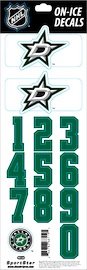 Čísla na prilbu Sportstape ALL IN ONE HELMET DECALS - DALLAS STARS