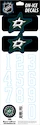 Čísla na prilbu Sportstape  ALL IN ONE HELMET DECALS - DALLAS STARS - DARK HELMET 2010