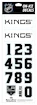 Čísla na prilbu Sportstape  ALL IN ONE HELMET DECALS - LOS ANGELES KINGS