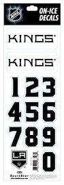 Čísla na prilbu Sportstape ALL IN ONE HELMET DECALS - LOS ANGELES KINGS