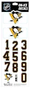 Čísla na prilbu Sportstape  ALL IN ONE HELMET DECALS - PITTSBURGH PENGUINS