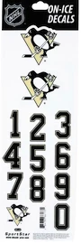 Čísla na prilbu Sportstape ALL IN ONE HELMET DECALS - PITTSBURGH PENGUINS