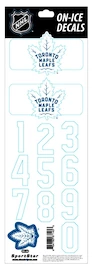 Čísla na prilbu Sportstape ALL IN ONE HELMET DECALS - TORONTO MAPLE LEAFS - DARK HELMET