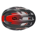 Cyklistická helma Scott Supra (CE) Grey/Red Fade