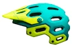 Cyklistická prilba BELL Super 3 MIPS matná zelená - žltá