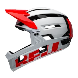 Cyklistická prilba Bell Super Air R Spherical Mat White/Infrared