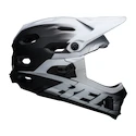 Cyklistická prilba Bell  Super DH Spherical Mat Black/White