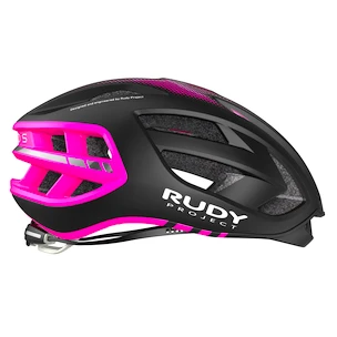 Cyklistická prilba Rudy Project  Egos Black / Pink Fluo (Matte)