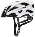 Cyklistická prilba Uvex Active CC bielo-čierna matná