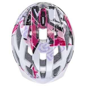 Cyklistická prilba Uvex Air Wing pink/white