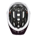 Cyklistická prilba Uvex Quatro CC Plum-White Mat (S4100260100)