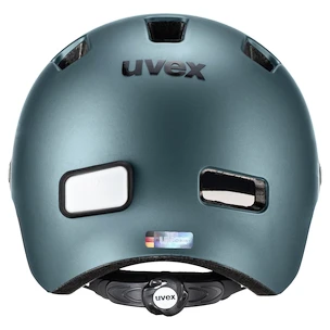 Cyklistická prilba Uvex Rush Visor Deep Turquoise Mat (S4100280400) 55 - 58 cm