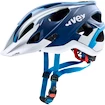 Cyklistická prilba Uvex Stivo CC modrá-biela matná