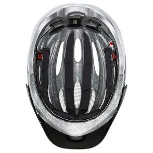 Cyklistická prilba Uvex True Black-Silver (S4100530500)