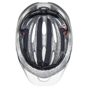 Cyklistická prilba Uvex True CC White-Grey We (S4100660100) 52 - 55 cm