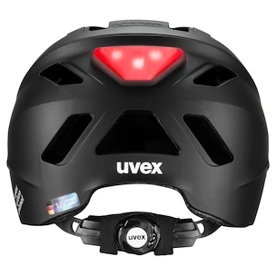 Cyklistická prilba Uvex Urban Planet LED Black Matt (S4100650100) 54 - 58 cm